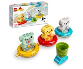 LEGO® DUPLO® Moja pierwsza zabawa w kąpieli: pływający pociąg ze zwierzątkami 10965