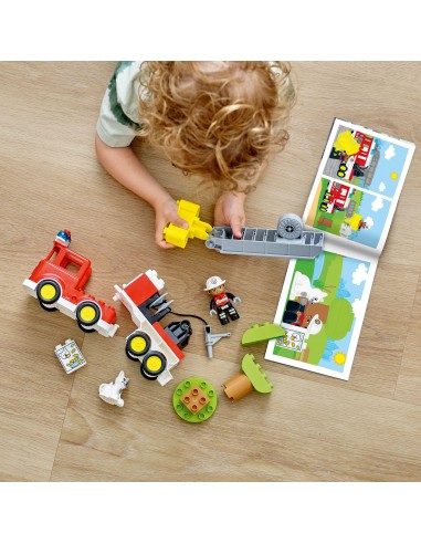 LEGO® DUPLO® Wóz strażacki 10969