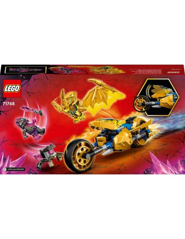 LEGO® NINJAGO® Złoty smoczy motocykl...