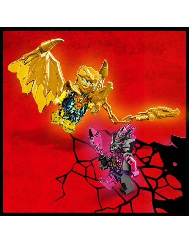 LEGO® NINJAGO® Złoty smoczy motocykl...