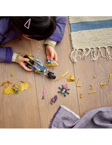 LEGO® NINJAGO® Złoty smoczy motocykl...