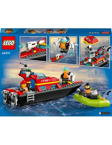 LEGO® City Łódź strażacka 60373