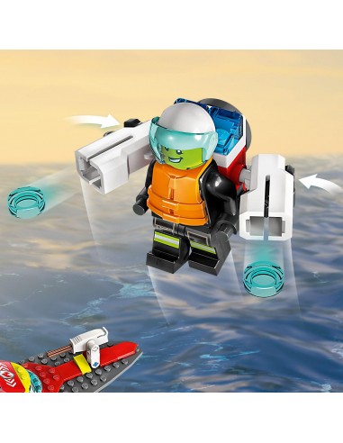 LEGO® City Łódź strażacka 60373