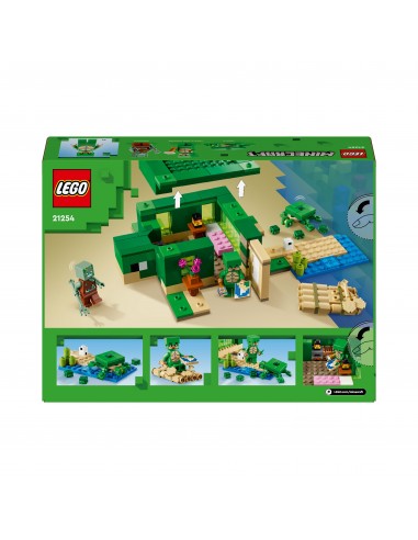 LEGO® Minecraft Domek na plaży żółwi...