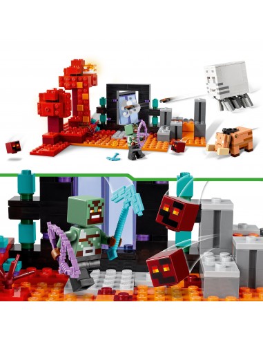 LEGO® Minecraft Zasadzka w portalu do...