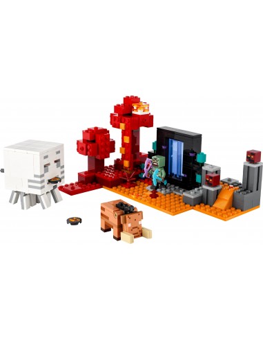 LEGO® Minecraft Zasadzka w portalu do...