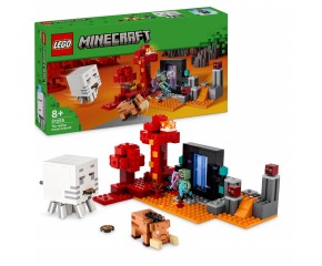 LEGO® Minecraft Zasadzka w portalu do Netheru 21255
