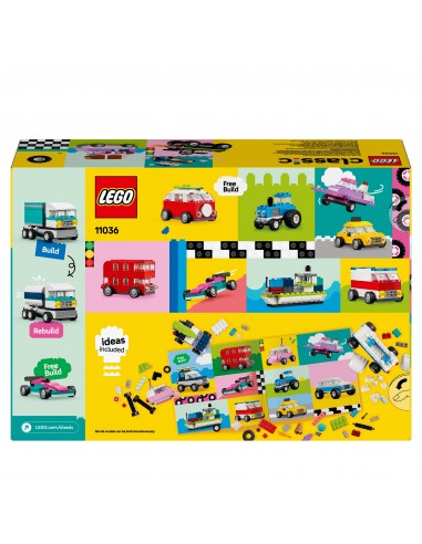 LEGO® Classic Kreatywne pojazdy 11036