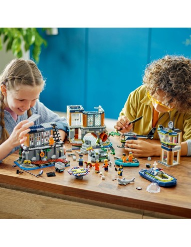 LEGO® City Policja z Więziennej Wyspy...