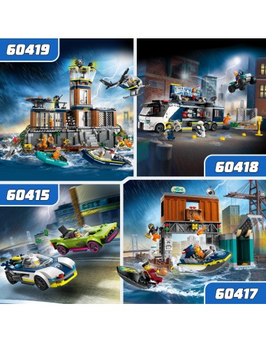 LEGO® City Policja z Więziennej Wyspy...