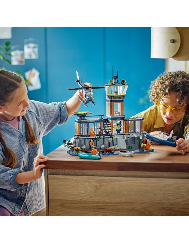 LEGO® City Policja z Więziennej Wyspy...