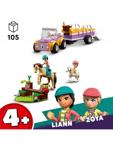 LEGO® Friends Przyczepka dla konia i...