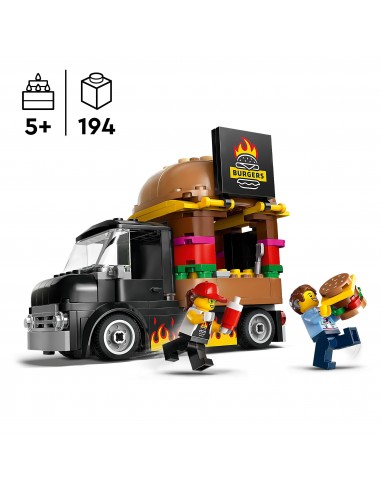 LEGO® City Ciężarówka z burgerami 60404