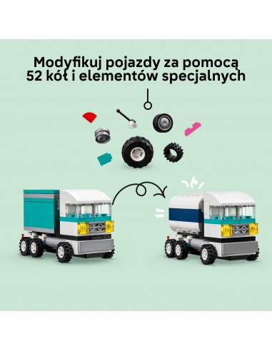 LEGO® Classic Kreatywne pojazdy 11036