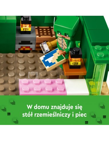LEGO® Minecraft Domek na plaży żółwi...
