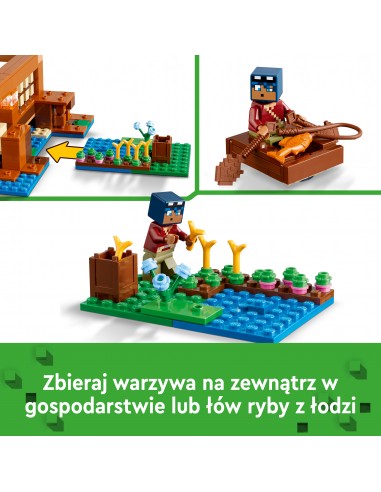 LEGO® Minecraft Żabi domek 21256