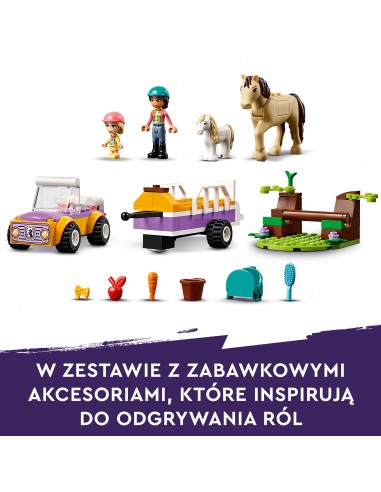 LEGO® Friends Przyczepka dla konia i...