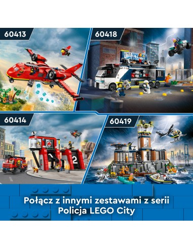 LEGO® City Policja z Więziennej Wyspy...