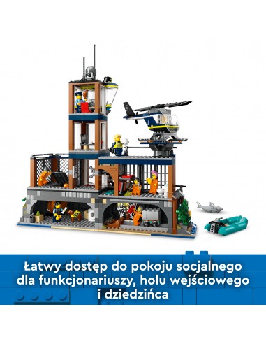 LEGO® City Policja z Więziennej Wyspy...