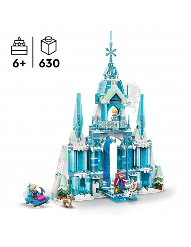 LEGO® Disney Lodowy pałac Elzy 43244