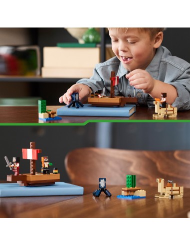 LEGO® Minecraft™ Rejs statkiem...