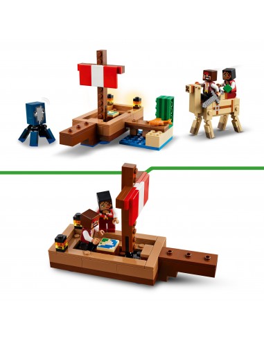 LEGO® Minecraft™ Rejs statkiem...