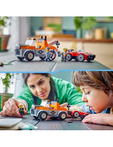 LEGO® City Samochód pomocy drogowej i...