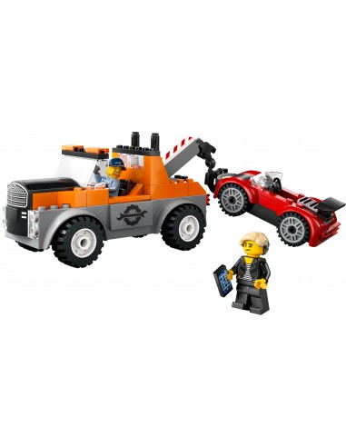 LEGO® City Samochód pomocy drogowej i...