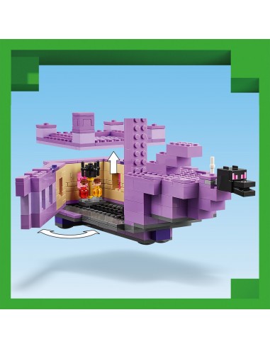 LEGO® Minecraft® Smok Kresu i statek...