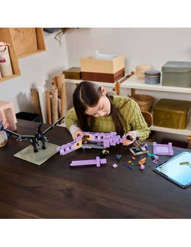 LEGO® Minecraft® Smok Kresu i statek...