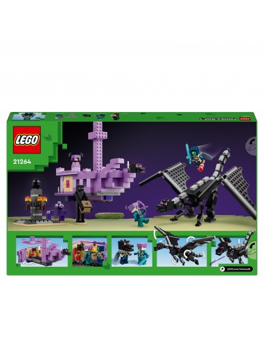 LEGO® Minecraft® Smok Kresu i statek...
