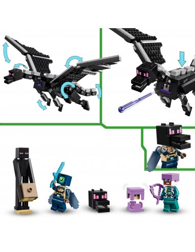 LEGO® Minecraft® Smok Kresu i statek...