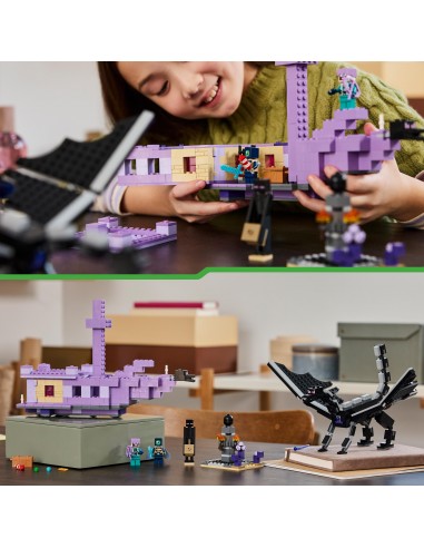 LEGO® Minecraft® Smok Kresu i statek...