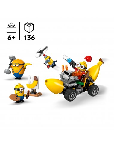 LEGO® Minionki Minionki i bananowóz...