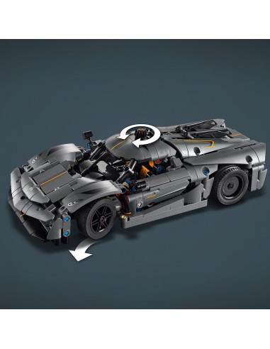 LEGO® Technic Szary hipersamochód...