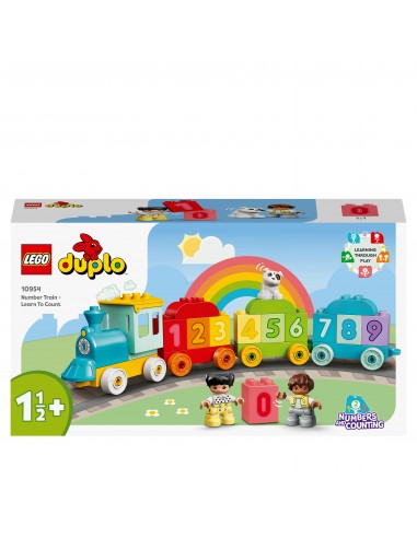 LEGO® DUPLO® Pociąg z cyferkami -...