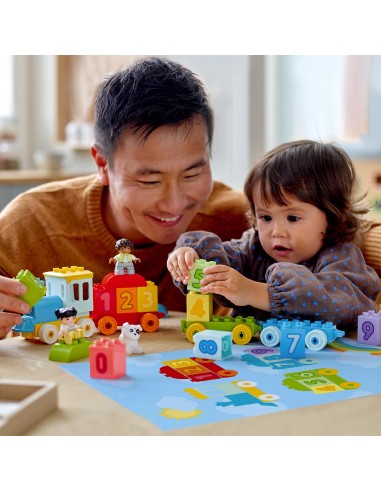LEGO® DUPLO® Pociąg z cyferkami -...
