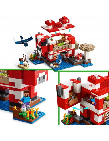 LEGO® Minecraft Dom grzybowej krowy...