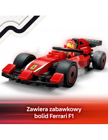 LEGO City F1 Pit stop i mechanicy z...