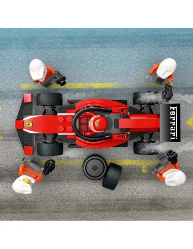 LEGO City F1 Pit stop i mechanicy z...