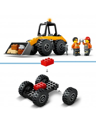 LEGO City Żółta ładowarka kołowa 60450