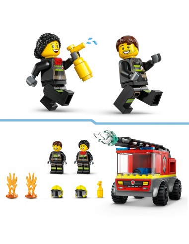 LEGO City Wóz strażacki z drabiną 60463