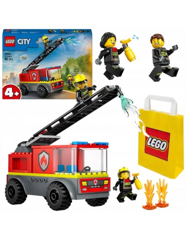 LEGO City Wóz strażacki z drabiną 60463