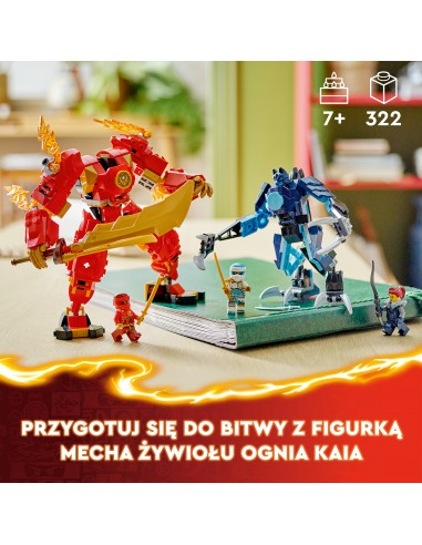 LEGO® NINJAGO® Mech żywiołu ognia...