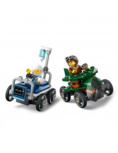 LEGO City Zestaw wyścigówek: samolot...