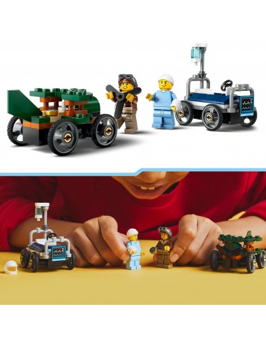 LEGO City Zestaw wyścigówek: samolot...