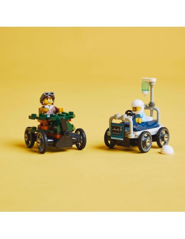 LEGO City Zestaw wyścigówek: samolot...