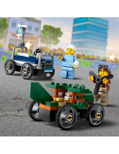 LEGO City Zestaw wyścigówek: samolot...