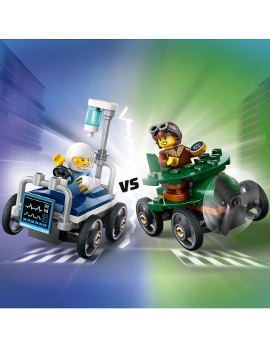 LEGO City Zestaw wyścigówek: samolot...