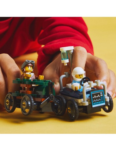 LEGO City Zestaw wyścigówek: samolot...